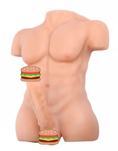 Chiseled Chad Male Love Torso 46 cm thumbnail 2