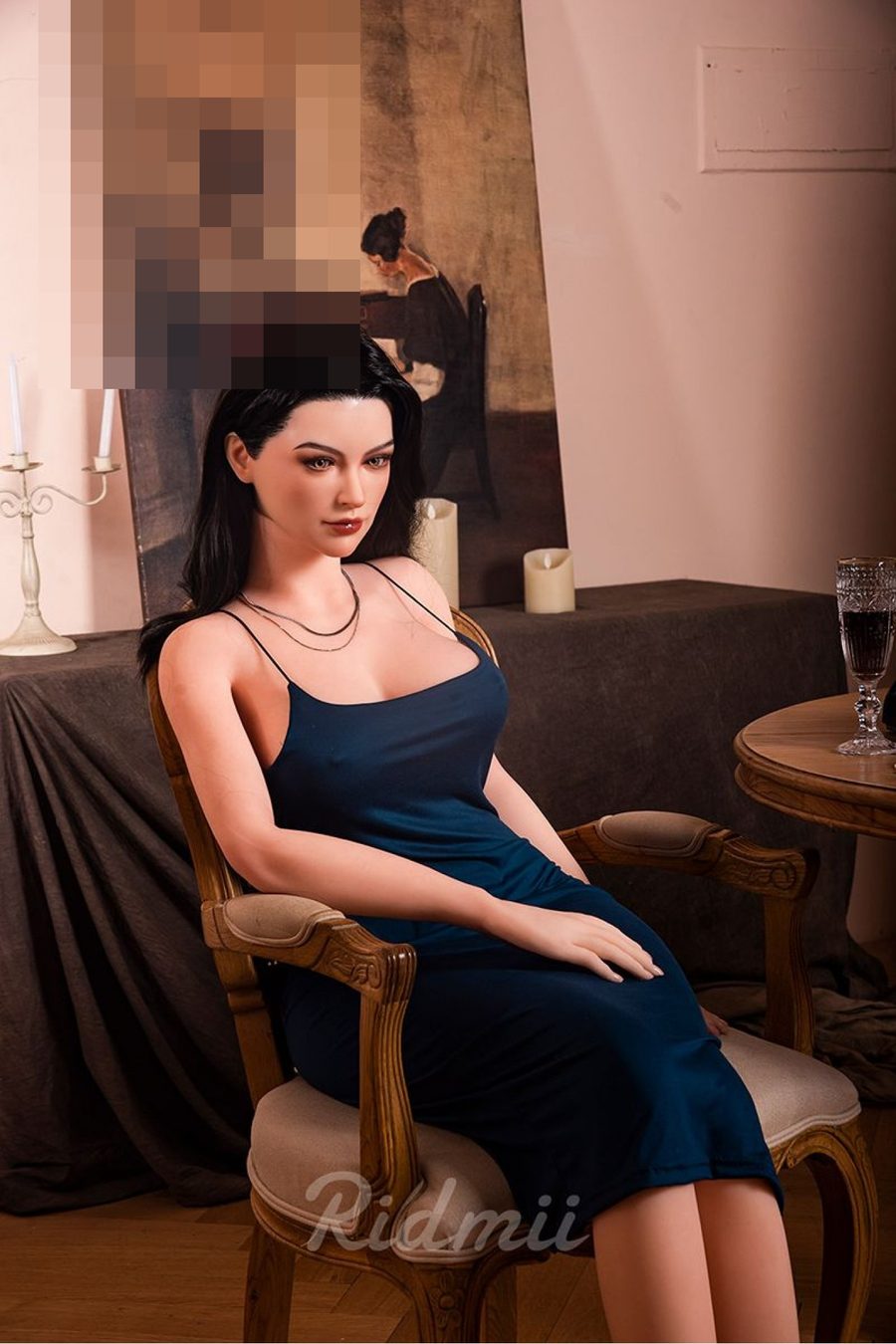 Karyn Plus 163 cm in a dark dress thumbnail 5